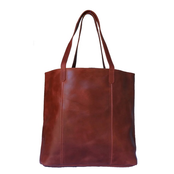 ENTOTO BETH ARTISAN Handbags - ENTOTO‎ BETH ARTISAN 
Sosi Burgundy Distressed Leather Tote Bag